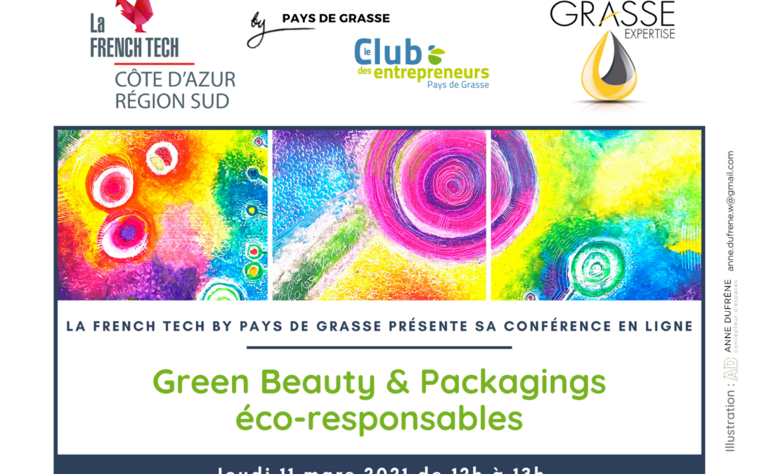 Conférence en ligne Green Beauty &  Packagings éco-responsables